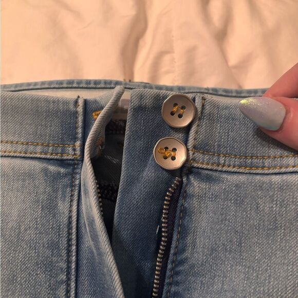 Freddy Brand Straight Leg Classic Blue Women's Jeans - Picture 2 of 7